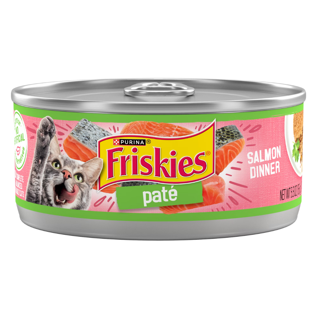 Friskies Salmon Dinner Canned Cat Food