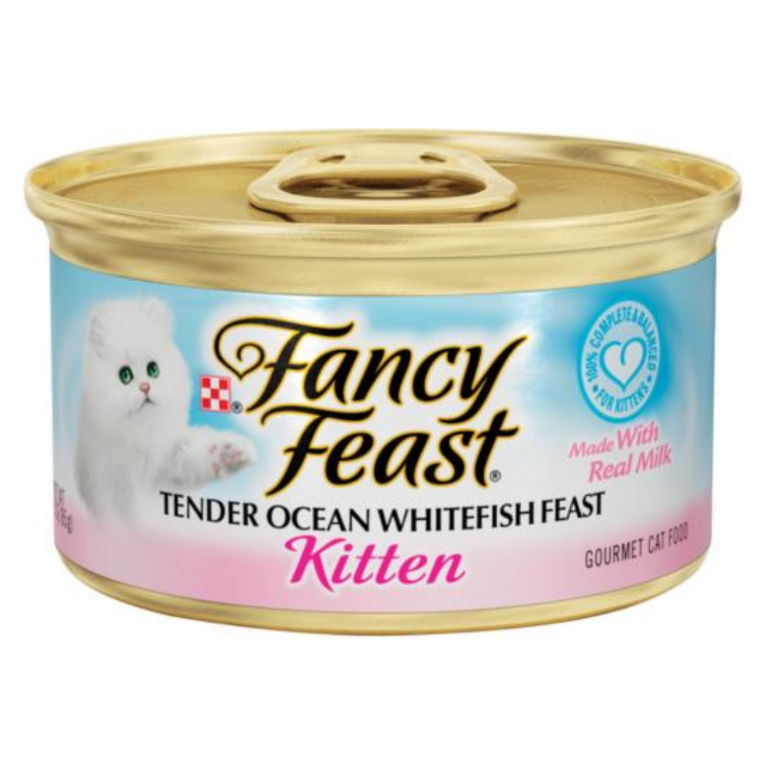 Fancy Feast Ocean Whitefish Canned Kitten Food