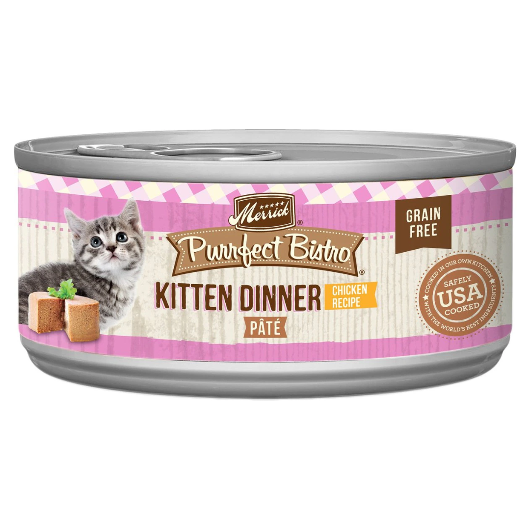Merrick Purrfect Bistro Pate Dinner Wet Kitten Food