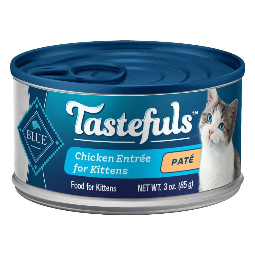 Blue Buffalo Tastefuls Chicken Pate Canned Kitten Food