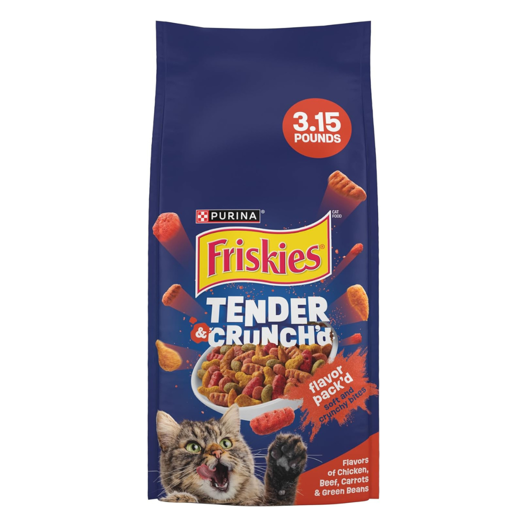 Friskies Tender and Crunchy Dry Cat Food