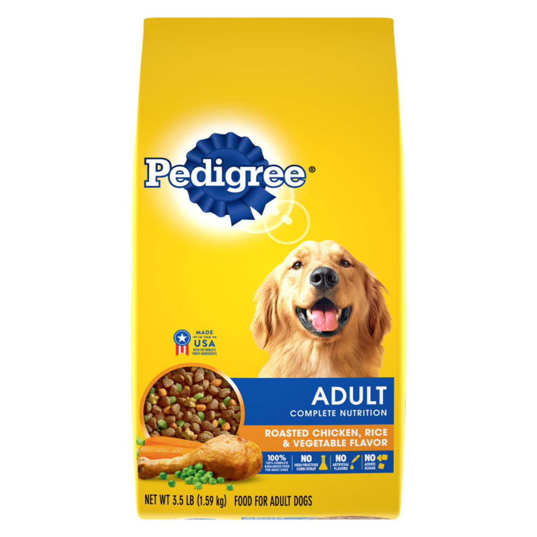 Pedigree Complete Nutrition Roasted Chicken, Rice, & Vegetable Dry Dog Food