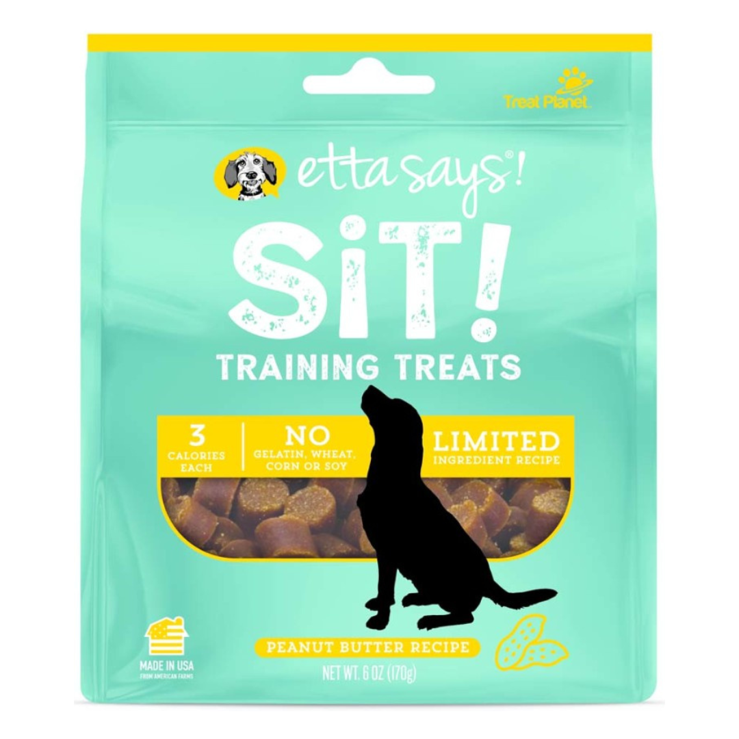 Etta Says Sit! Peanut Butter Training Dog Treats