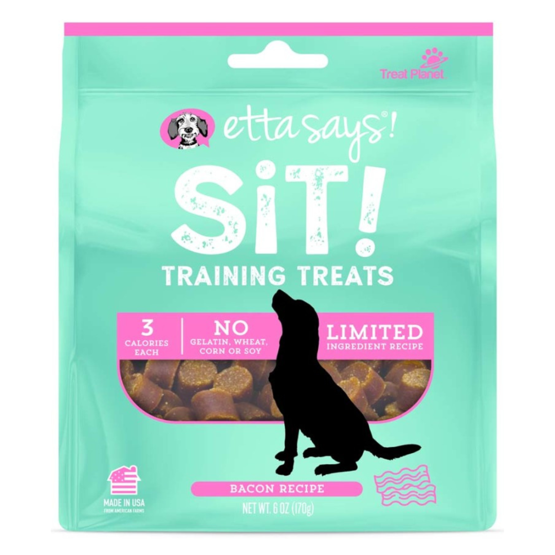 Etta Says Sit! Bacon Training Dog Treats