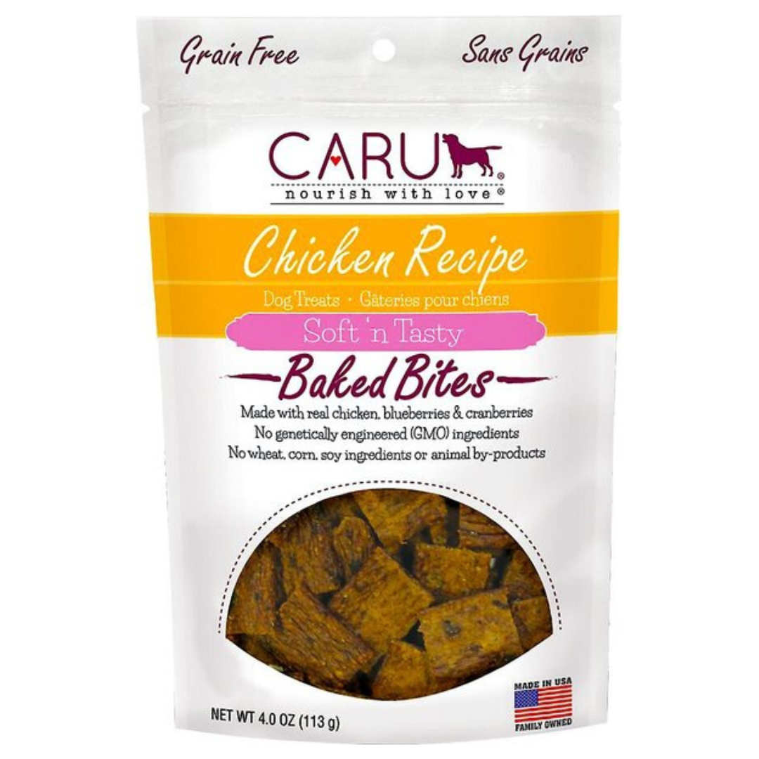 CARU Soft 'n Tasty Chicken Recipe Bites for Dogs