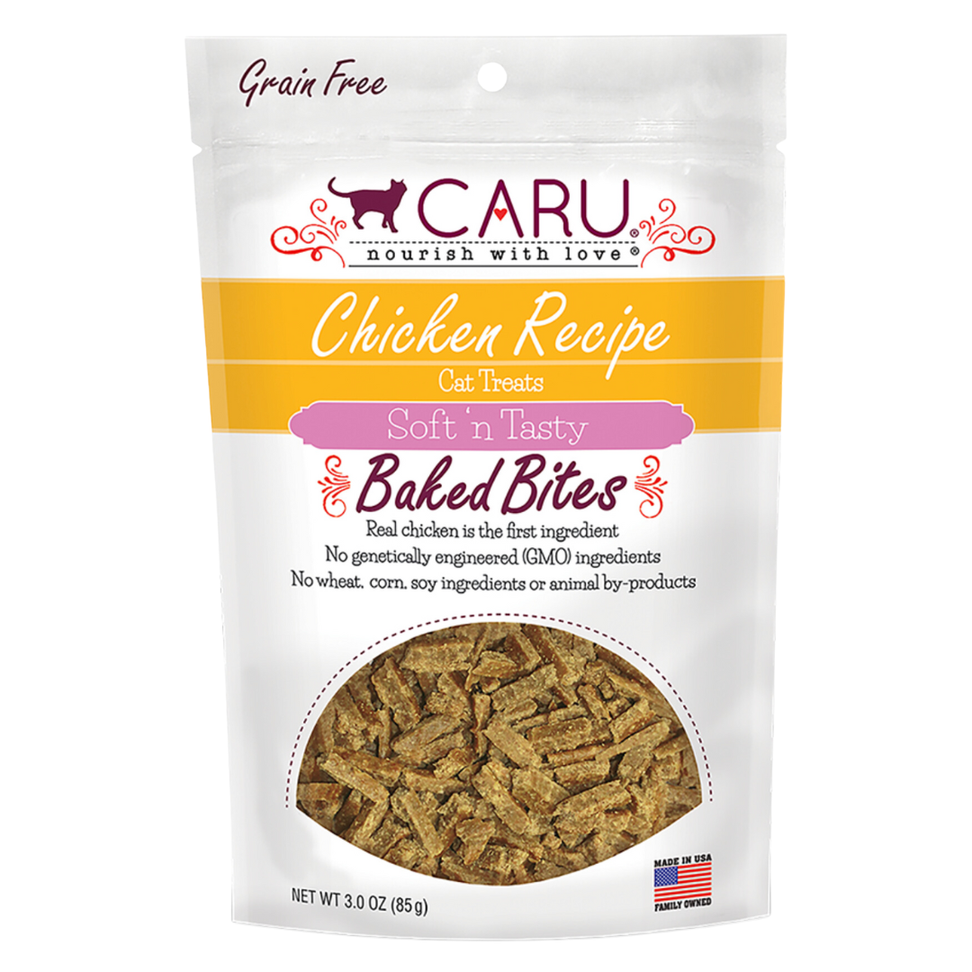 Caru Soft 'n Tasty Chicken Recipe Bites for Cats