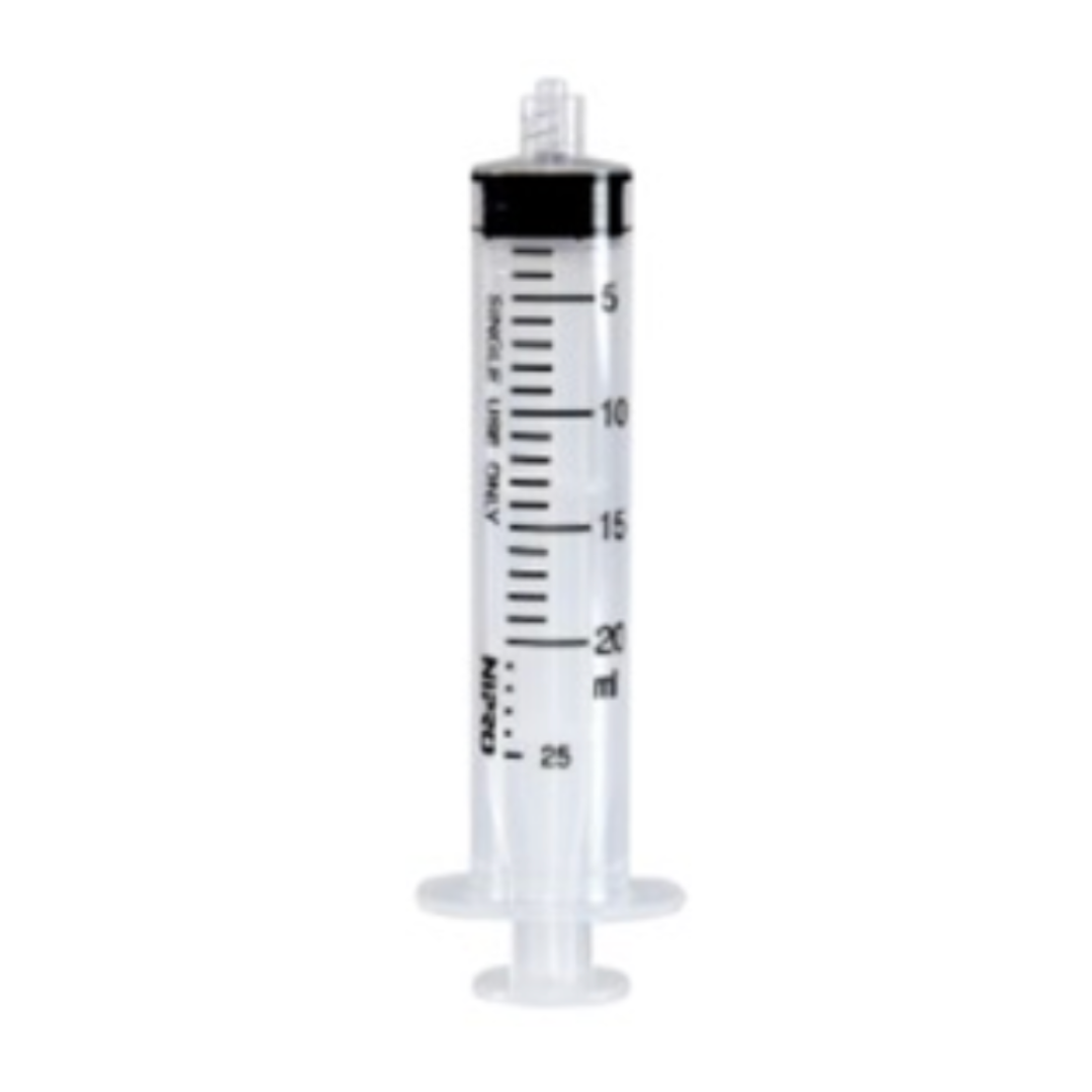Nipro Luer Slip 3cc Syringe, No Needle