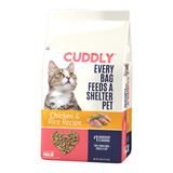 CUDDLY Chicken & Rice Dry Cat Food