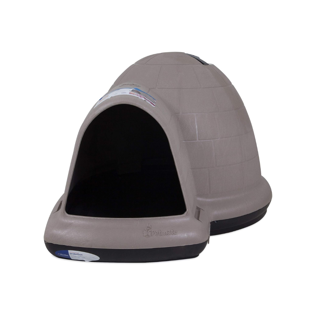 Petmate Indigo Igloo Large Dog House for Dogs Up to 90 Pounds