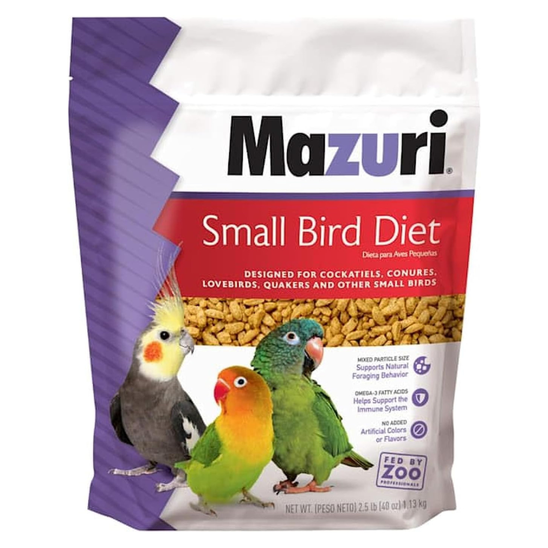 Mazuri Nutritionally Complete Bird Feed