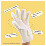 HICC Pet® Deodorizing Pet Glove Wipes for Dogs & Cats
