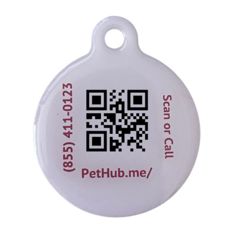CUDDLY ID Tag, Black