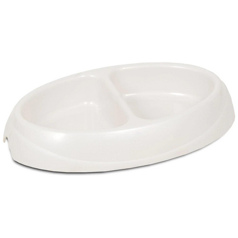 Petmate Ultra Lightweight Double Diner Cat Bowl