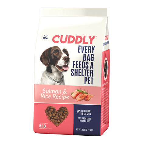 CUDDLY Salmon & Rice Dry Dog Food