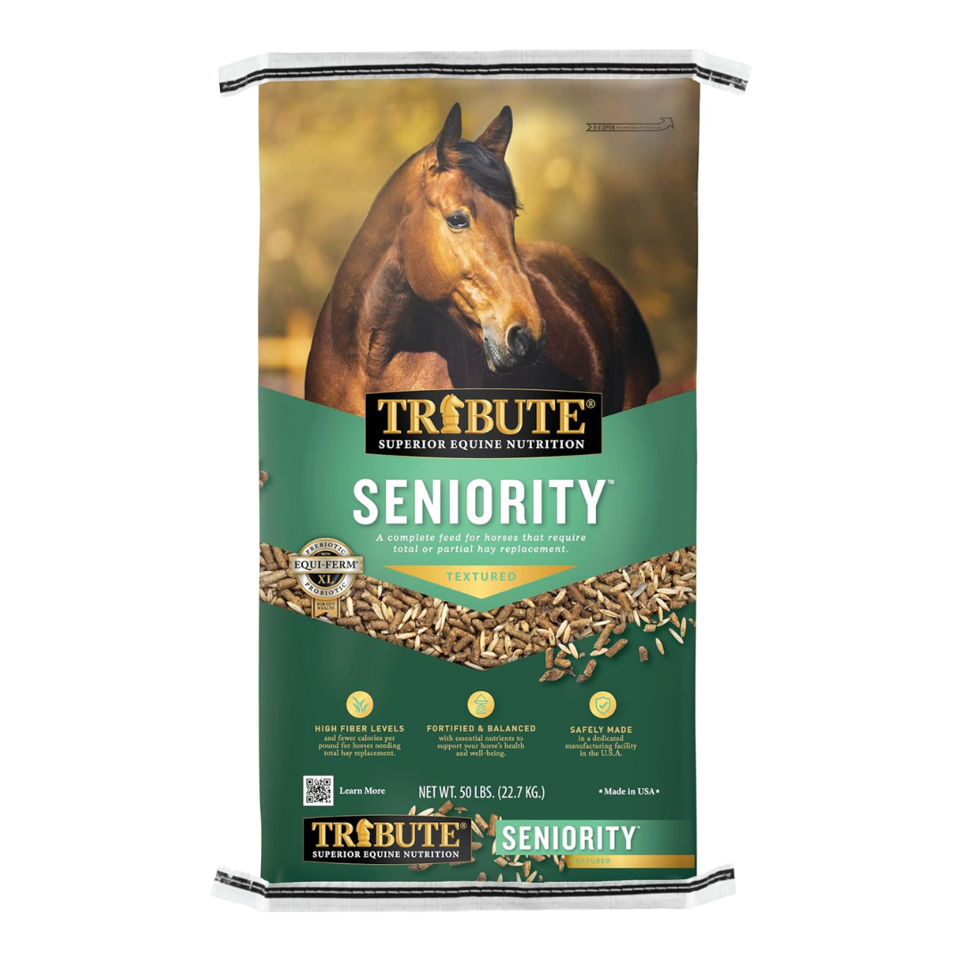 Tribute Seniority Maturity Textured Horse Feed