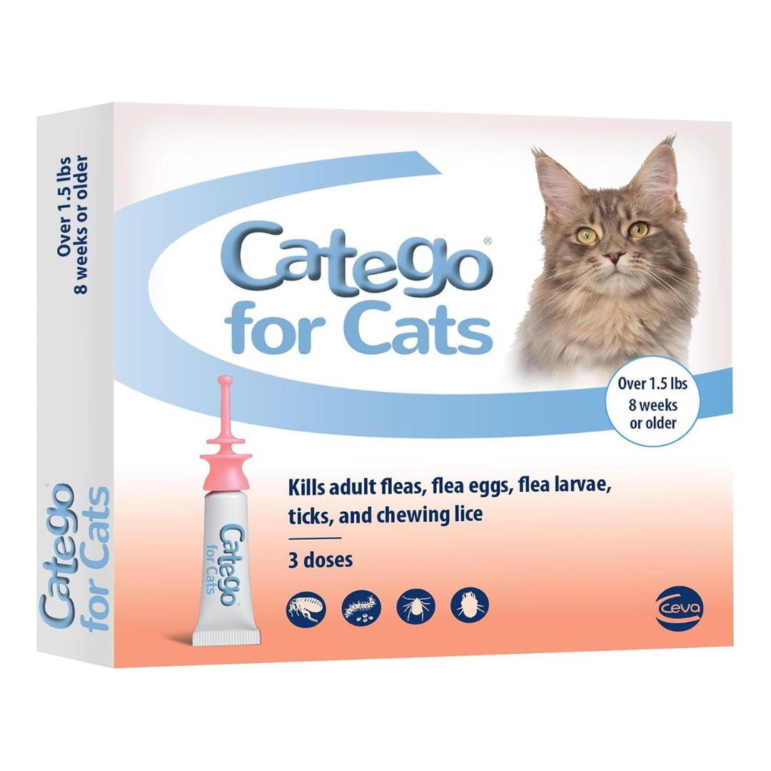 Catego Flea and Tick Prevention for Cats