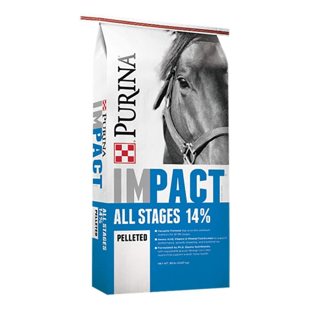 Purina Impact All Stages 14 Pelleted Horse Feed