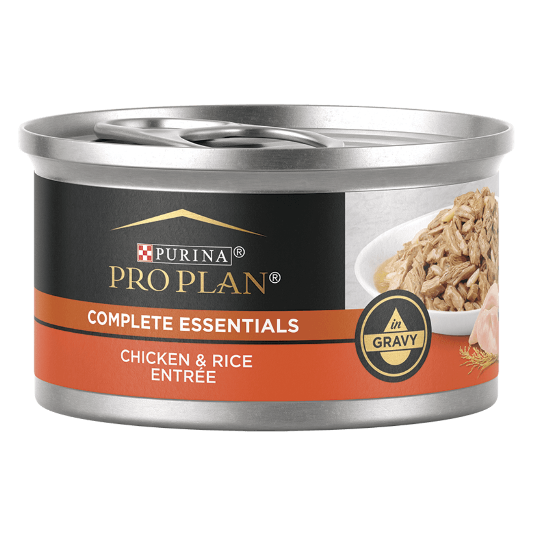 Purina Pro Plan Complete Essentials Adult Chicken & Rice Canned Cat Food