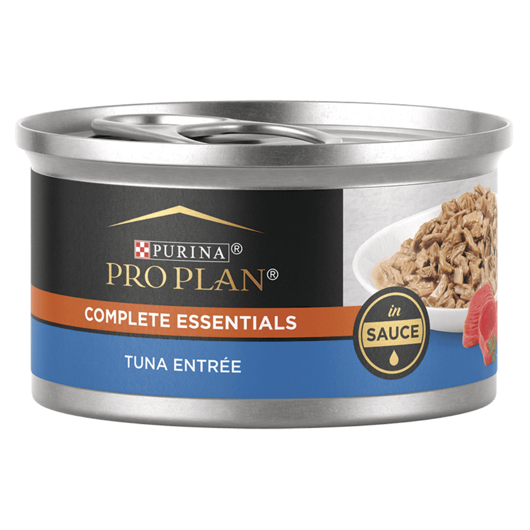 Purina Pro Plan Complete Essentials Adult Tuna Entree in Sauce Canned Cat Food