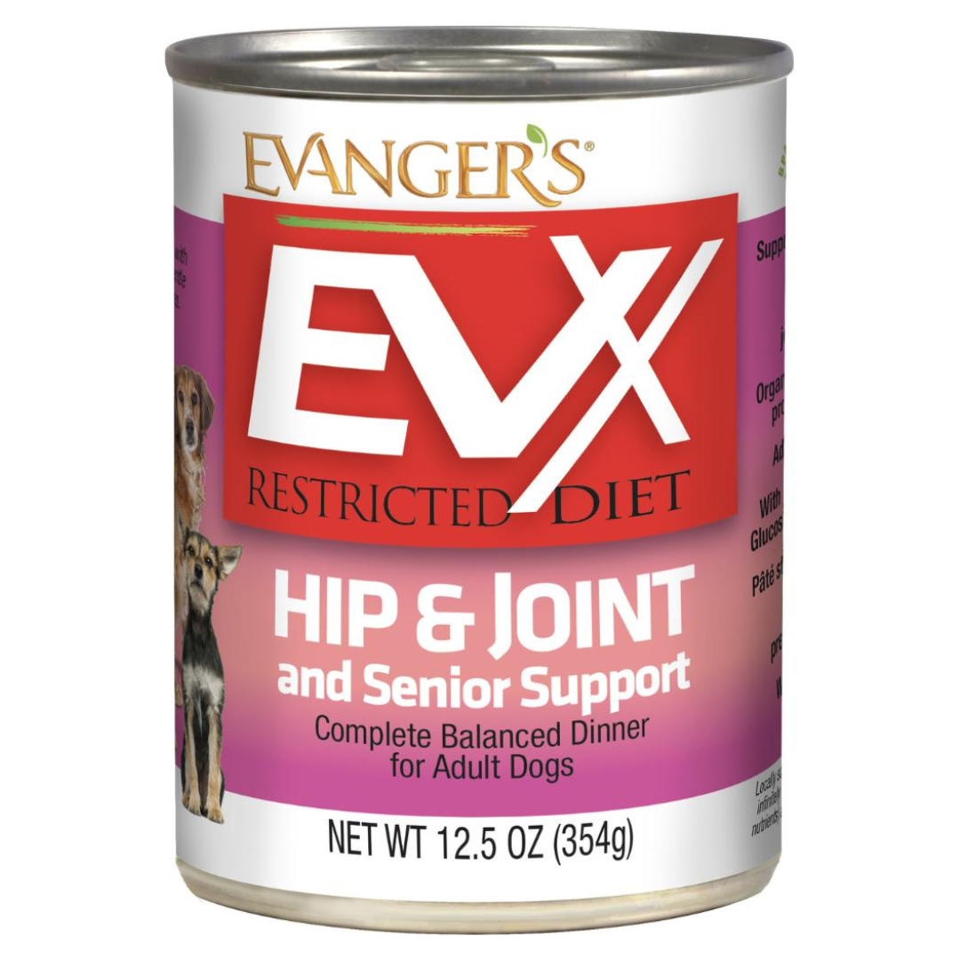 Evangers EVX Restricted Diet Hip & Joint and Senior Support Canned Dog Food