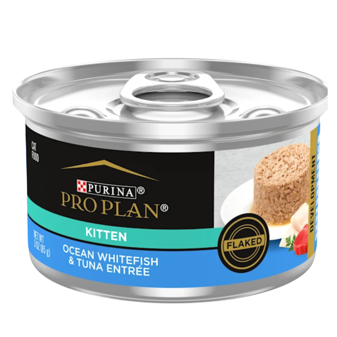 Purina Pro Plan Development Ocean Whitefish & Tuna Flaked Entree Canned Kitten Food