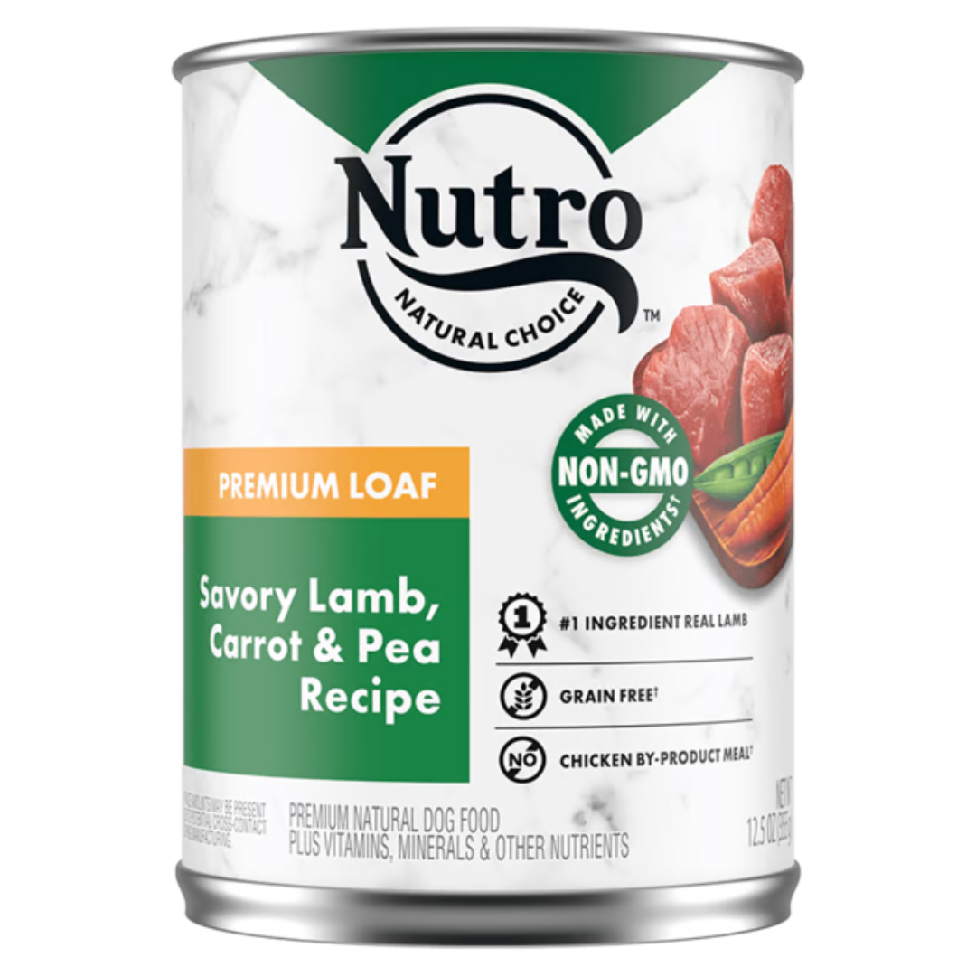 Nutro Savory Lamb, Carrot & Pea Recipe Canned Dog Food