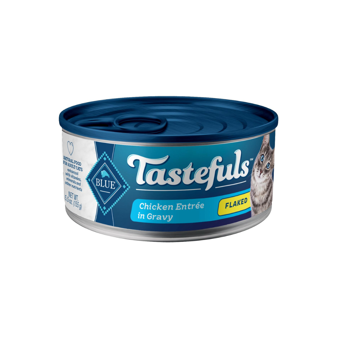 Blue Buffalo Tastefuls Adult Chicken Entree in Gravy Flaked Wet Cat Food