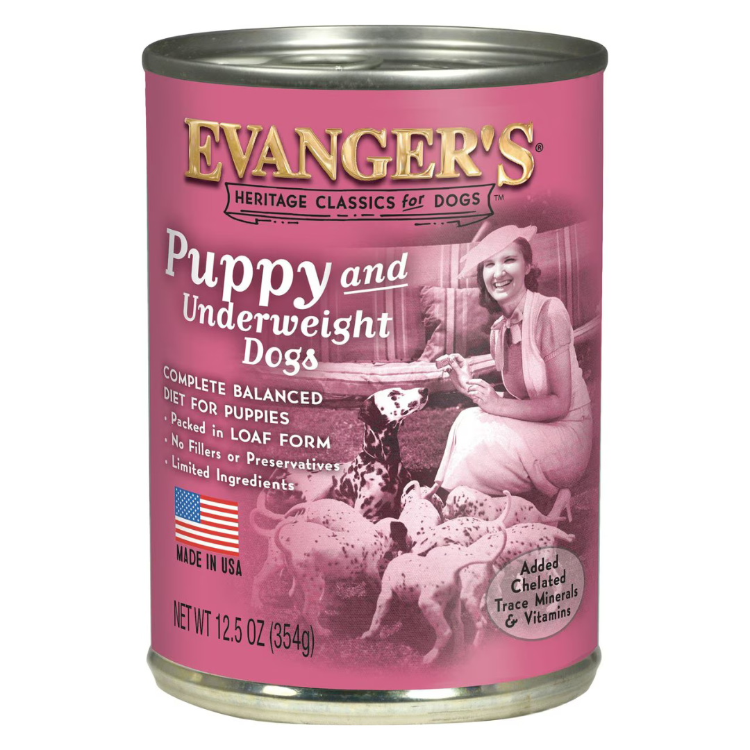 Evangers Classic Puppy and Underweight Dogs Canned Food