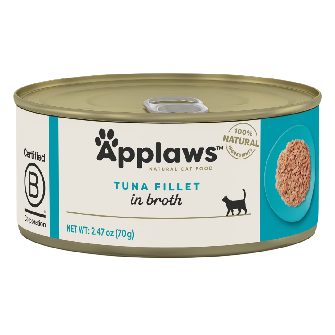 Applaws Tuna Filet in Broth Canned Cat Food