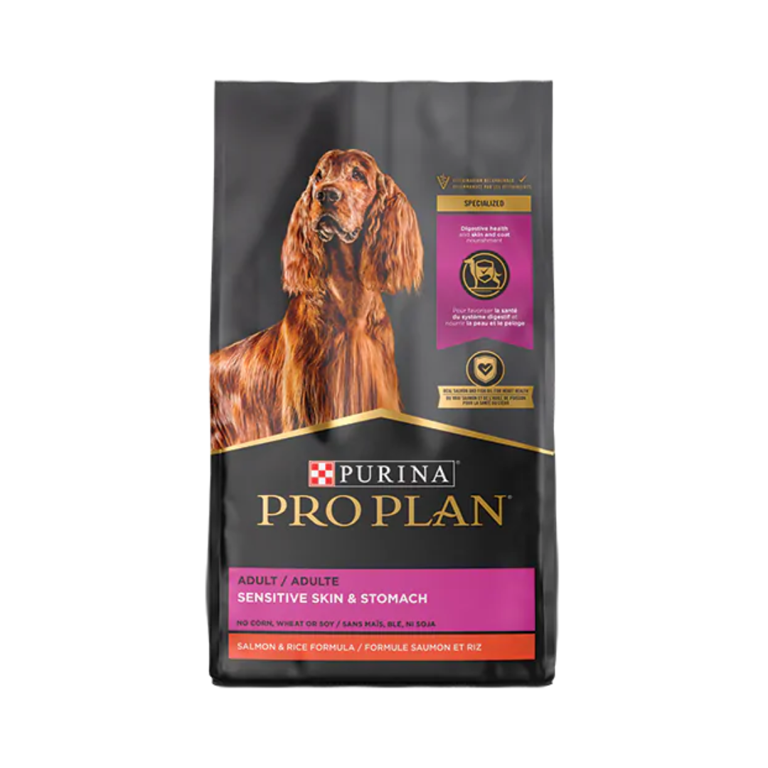 Purina Pro Plan Sensitive Skin & Stomach Salmon & Rice Formula Dry Dog Food