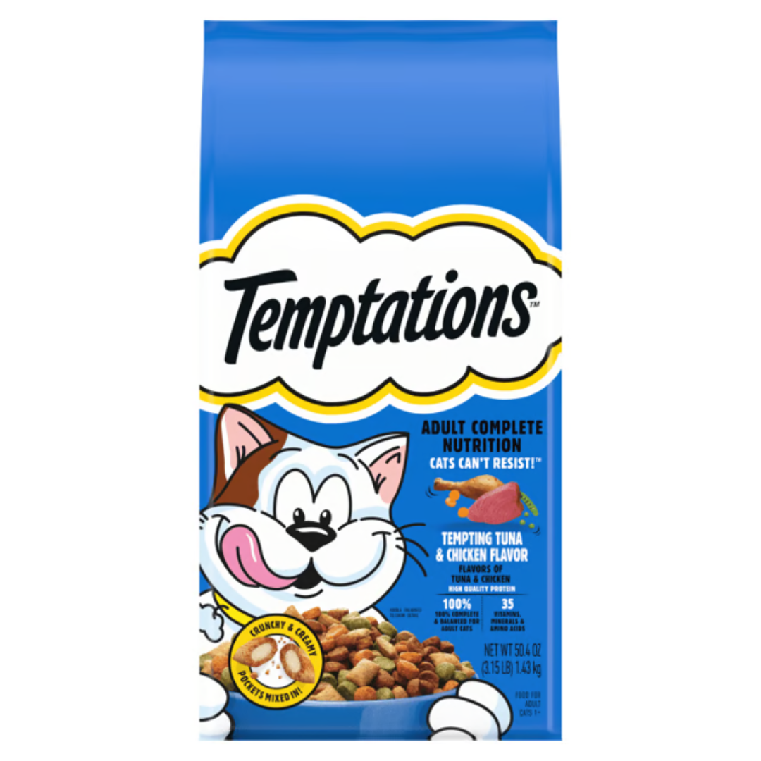 Whiskas Temptations Tempting Tuna & Chicken Dry Cat Food