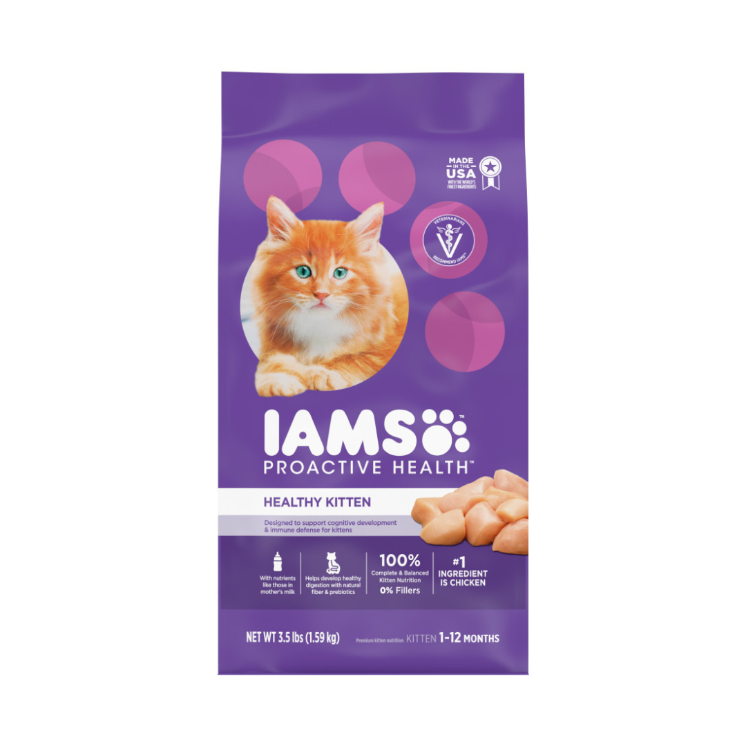 IAMS Proactive Health Chicken Recipe Kitten Dry Food