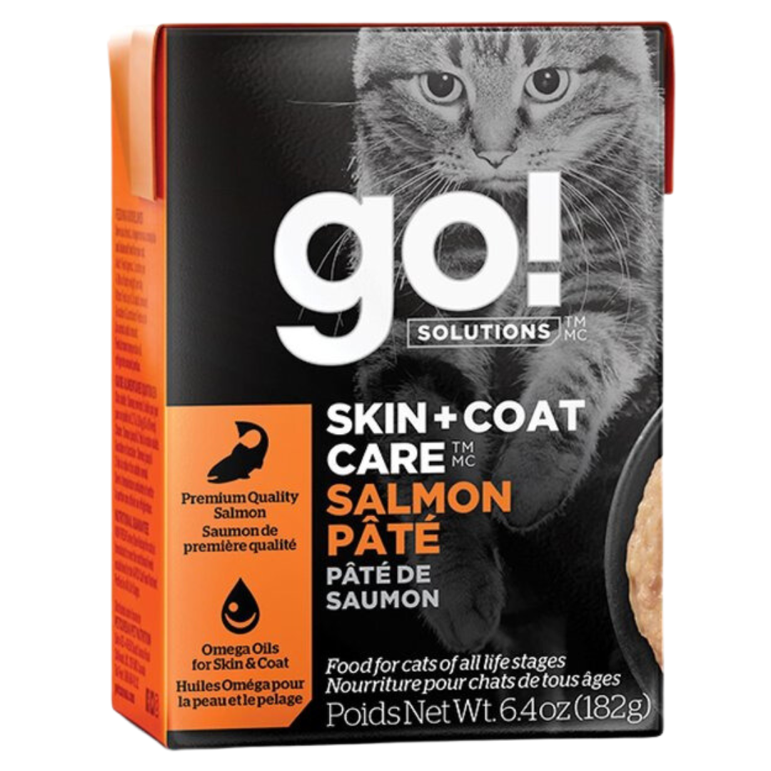 Petcurean Go! Skin & Coat Care Salmon Pate Wet Cat Food