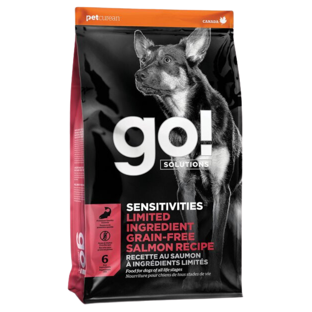 Petcurean GO! Sensitivities Limited Ingredient Grain Free Salmon Recipe Dry Dog Food