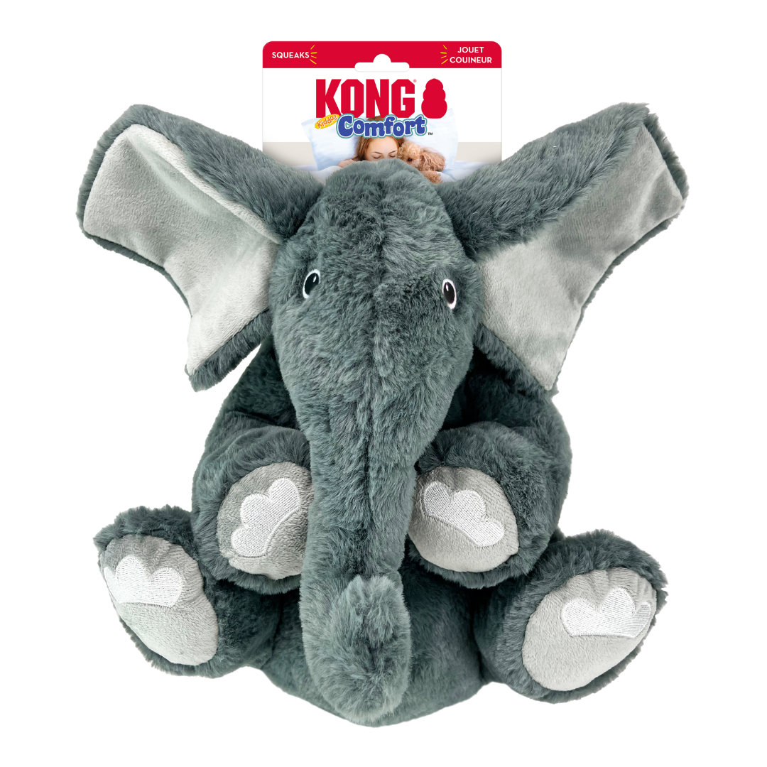 KONG Comfort Jumbo Elephant Dog Toy