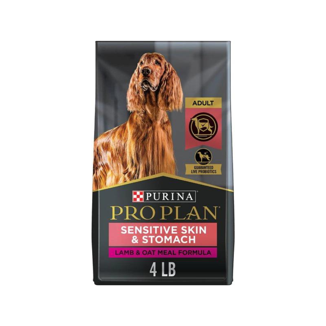 Purina Pro Plan Sensitive Skin & Stomach Lamb & Oatmeal Dry Dog Food