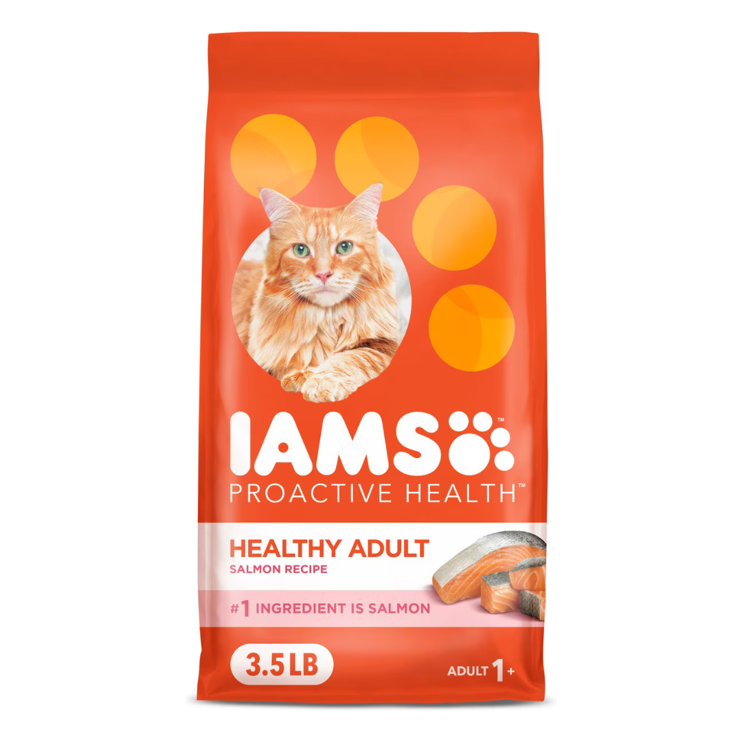 IAMS Proactive Health Salmon Adult Dry Cat Food