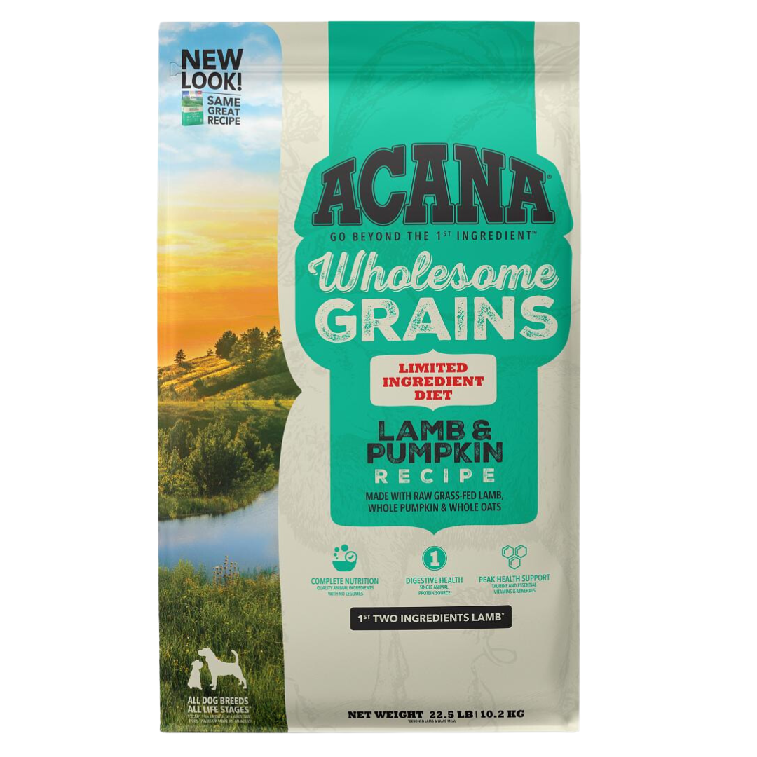 ACANA Wholesome Grains Lamb & Pumpkin Dry Dog Food