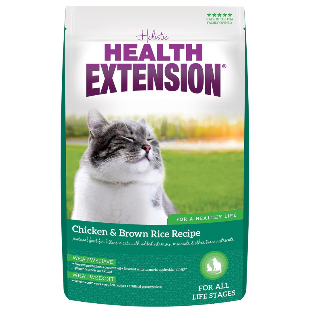 Health Extension Premium Chicken & Rice Cat & Kitten Dry Food