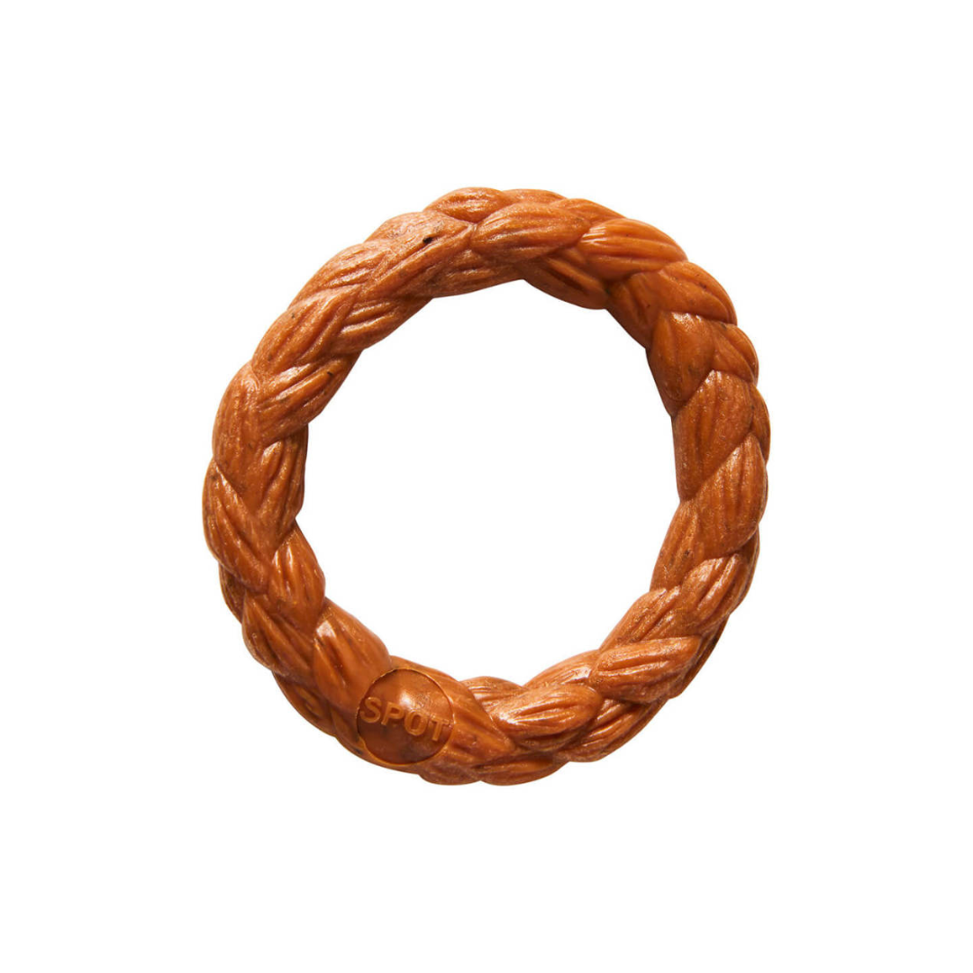 Bam-Bone Braid Ring Dog Toy