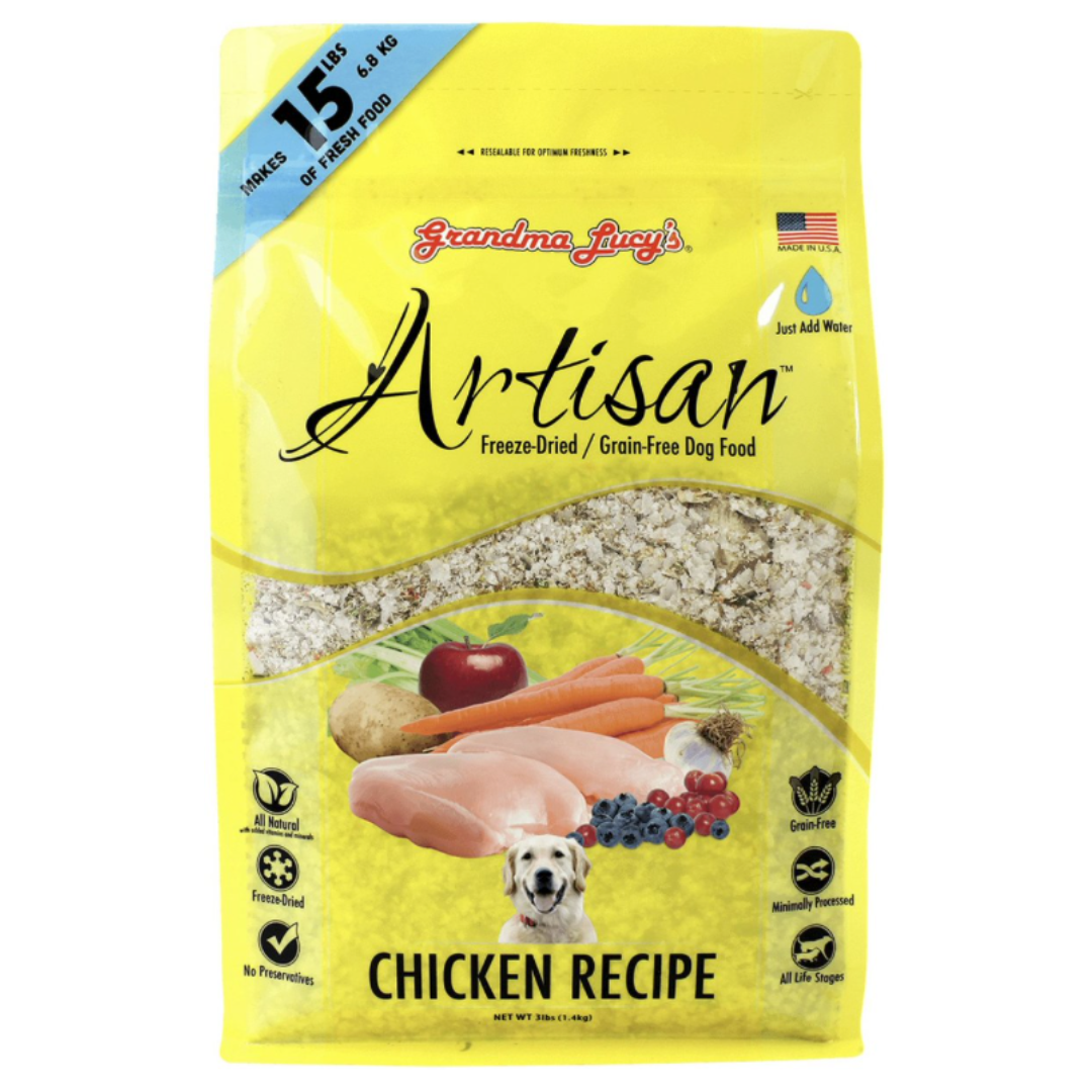 Grandma Lucy's Artisan Chicken Freeze Dried Dog Food