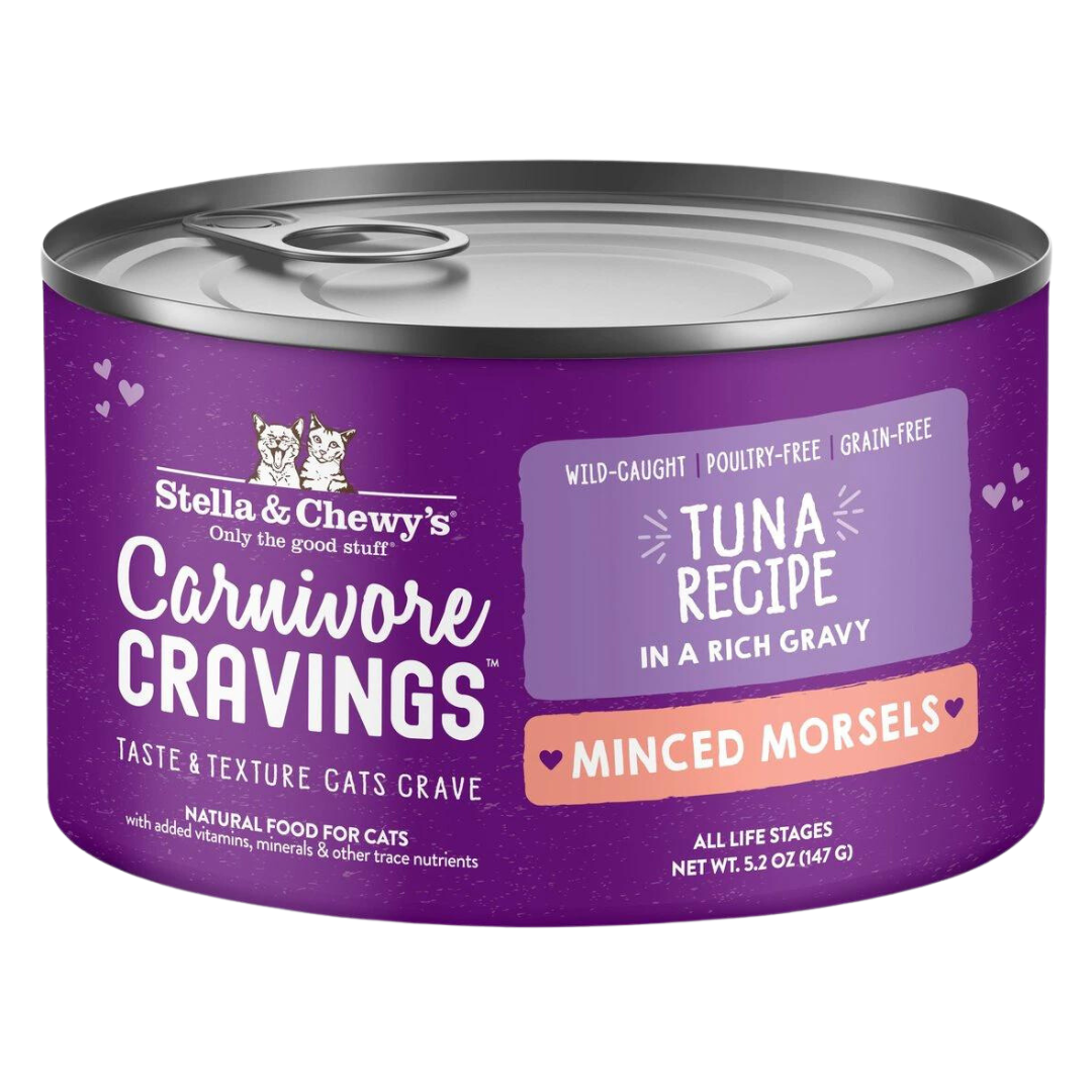 Stella & Chewy's Minced Morsels Wild Caught Tuna Wet Cat Food