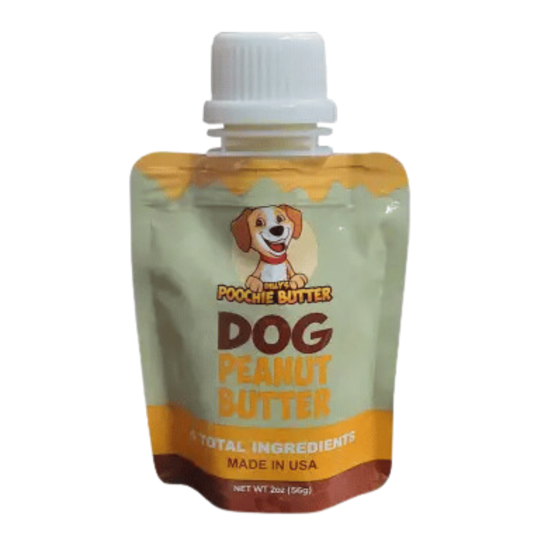 Dilly's Poochie Butter Peanut Butter Squeeze Pack