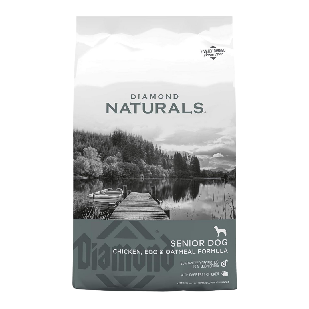 Diamond Naturals Chicken, Egg, & Oatmeal Dry Senior Dog Food