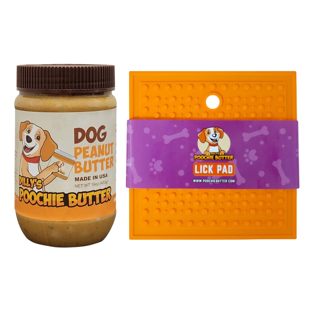 Dilly's Poochie Butter Original Peanut Butter + Lick Pad