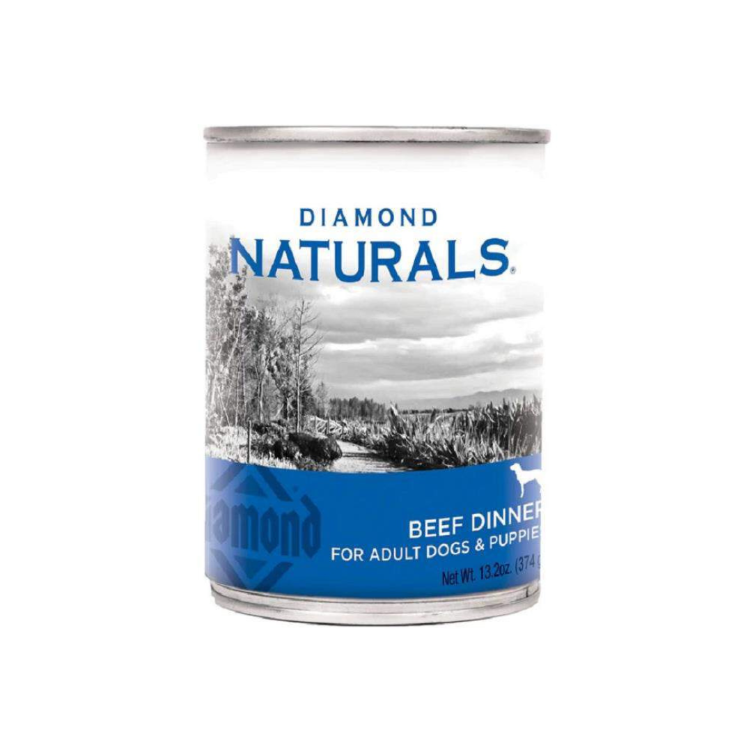 Diamond Naturals Beef Dinner Canned Dog Food