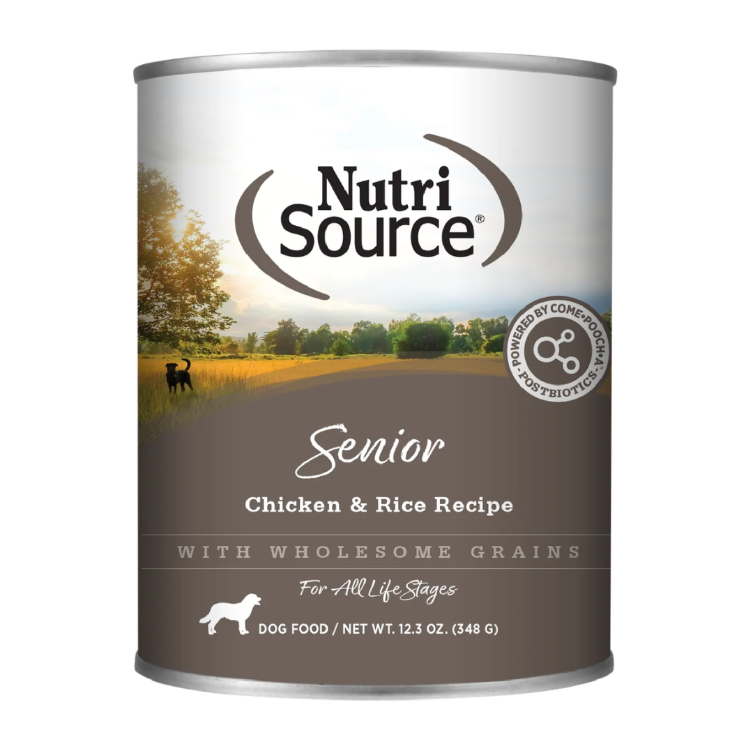 NutriSource Chicken & Rice Senior Wet Dog Food