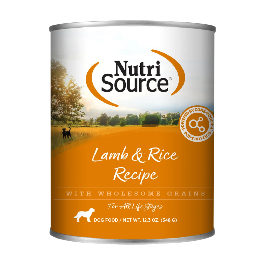 NutriSource Lamb & Rice Wet Dog Food