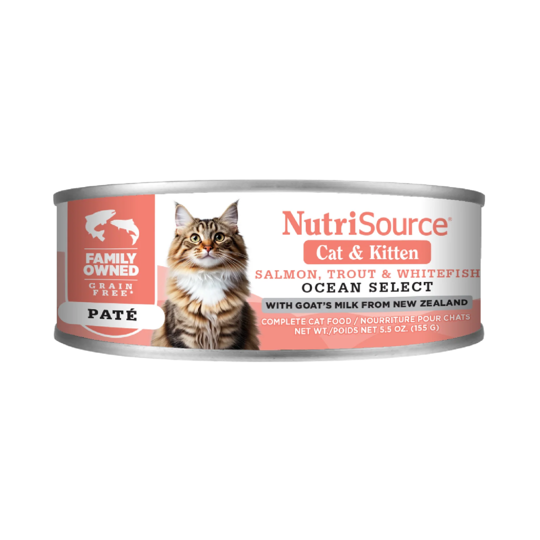 NutriSource Ocean Select Grain Free Wet Cat/Kitten Food