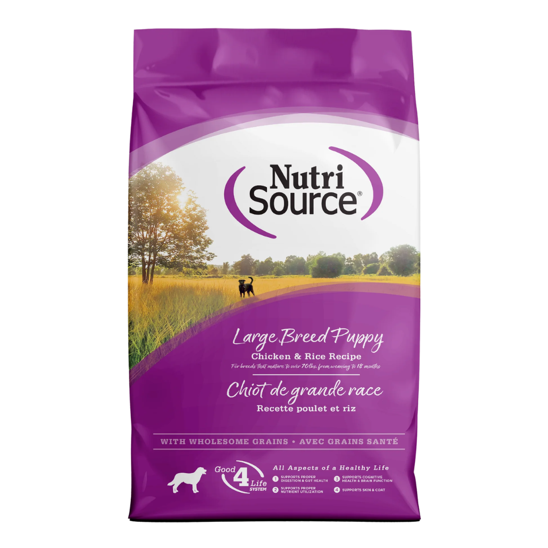NutriSource Chicken & Rice Large Breed Dry Puppy Food